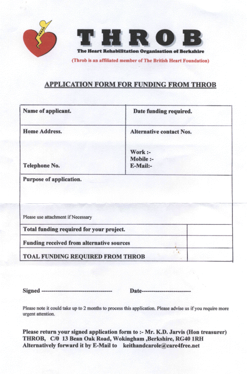 Application Form
